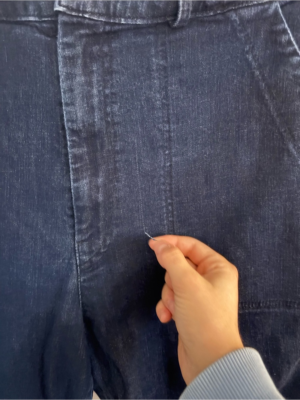 Prairie Underground Cropped High Waist Jean Large - Picture 3 of 7